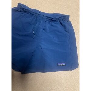 Patagonia Blue‎ Nylon Pull On Elastic Waist Drawstring Shorts Womens XS